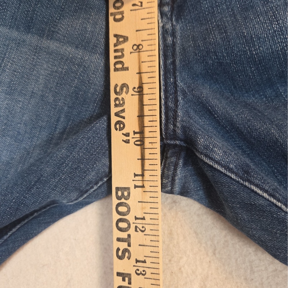 Seven For All Mankind Austyn Mens Straight Leg Jeans Med Wash Whisker Size 34/29 - Picture 9 of 14